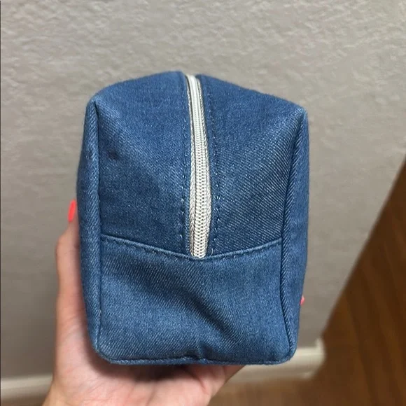 Dior Denim Blue Pouch - Picture 5 of 8